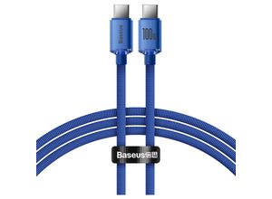 6932172602871 - Kabel für schnelles Laden und Datenübertragung USB-C USB-C 100 W 12 m blau