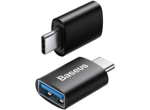 6932172605643 - Baseus Ingenuity Series Steckeradapter USB Typ C auf USB-A 32 Gen 1 schwarz (ZJJQ000001)