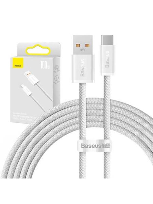 6932172607463 - Baseus Dynamic Series USB-Kabel - USB Typ C 100 W 2 m weiß (CALD000702)