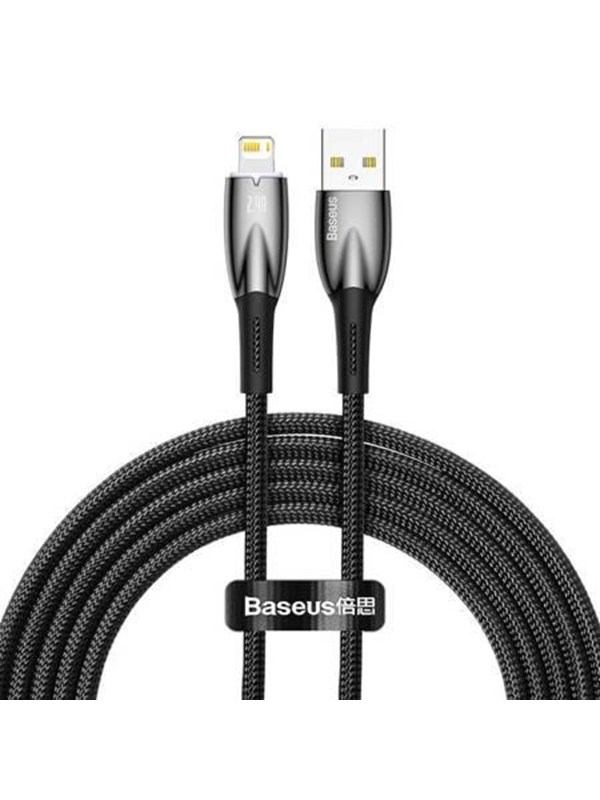 6932172617936 - USB cable for Lightning Glimmer Series 24A 2m (Black)