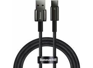 6932172618087 - Tungsten Gold Kabel usb-a - usb-c 480Mb s 100W 1m schwarz (CAWJ000001) - Baseus