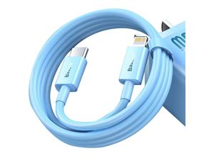 6932172628024 - Kabel für iPhone Superior Series USB-C – Lightning 20 W PD 1 m – blau