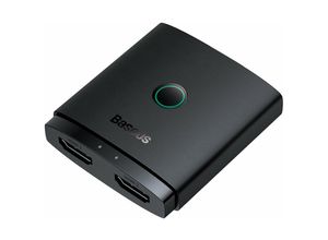 6932172631796 - Baseus AirJoy 2in1 4K 60Hz bidirektionaler HDMI-Adapter – Schwarz