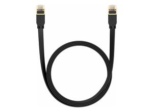 6932172637255 - Baseus schnelles RJ45-Kat-Netzwerkkabel 7 10 Gbit s 2 m flach schwarz