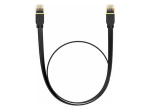 6932172637279 - Baseus schnelles RJ45-Kat-Netzwerkkabel 7 10 Gbit s 05 m flach schwarz