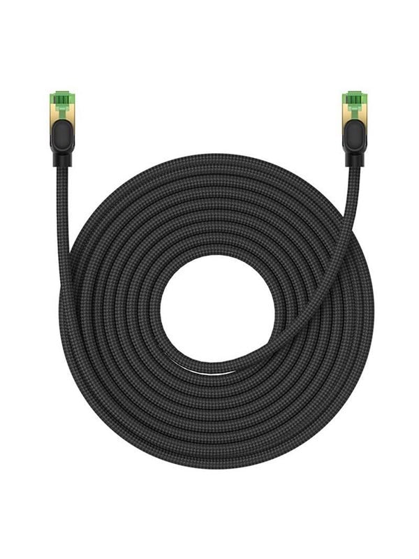 6932172646769 - Baseus schnelles RJ45-Kat-Netzwerkkabel 8 40 Gbit s 15 m geflochten schwarz