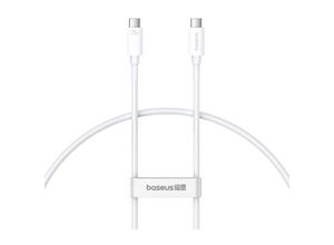 6932172648787 - Baseus CB000068 USB-C – USB-C-Kabel 240 W PD 8K 60 Hz 1 m – Weiß