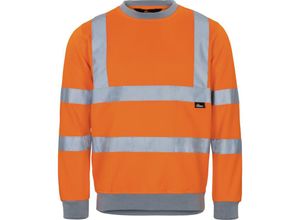 6933157034427 - Trizeratop - Arbeitspullover Sweatshirt Warnschutz-Sweatshirt Orange Größe m - orange