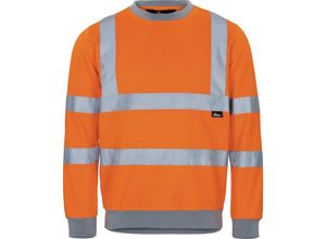 6933157034441 - Sweatshirt VWFC12 leuchtorange xl - Vizwell