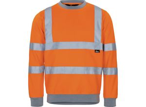 6933157034472 - Trizeratop - Arbeitspullover Sweatshirt Warnschutz-Sweatshirt Orange Größe xxxxl - orange