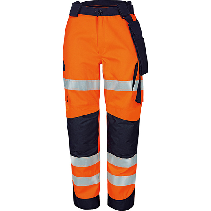 6933157044082 - Trizeratop - Arbeitshose Warnschutz-Kontrast-Bundhose Größe 46 - orange