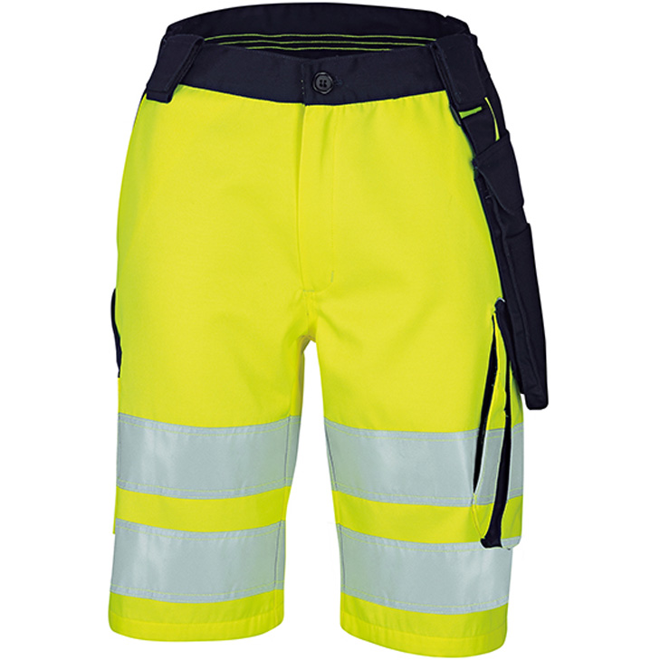 6933157044327 - vizwell Warnschutz-Kontrast-Short SIGNAL 60% Baumwolle   40% Polyeste