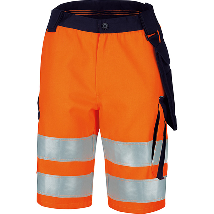 6933157044389 - vizwell Warnschutz-Kontrast-Short SIGNAL 60% Baumwolle   40% Polyeste