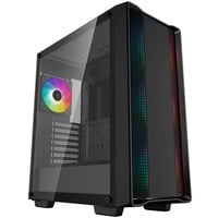 6933412774570 - DeepCool CC560 Midi-Tower PC-Gehäuse Schwarz 4 Vorinstallierte LED Lüfter