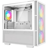 6933412774907 - DeepCool CH560 Midi-Tower PC-Gehäuse Weiß 4 Vorinstallierte LED Lüfter