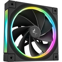 6933412785156 - FL12R - Gehäuselüfter - 120mm - Schwarz mit RGB LED - 34 dBA 6933412785156 - FL12R - Gehäuselüfter - 120mm - Schwarz mit RGB LED - 34 dBA