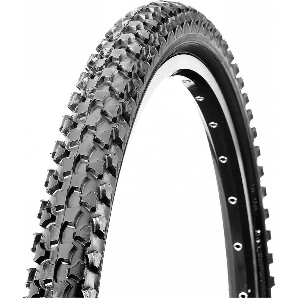 6933882512870 - MTB Reifen CST C1027 26x175 Schwarz Hart 760g - Exzellente Leistung