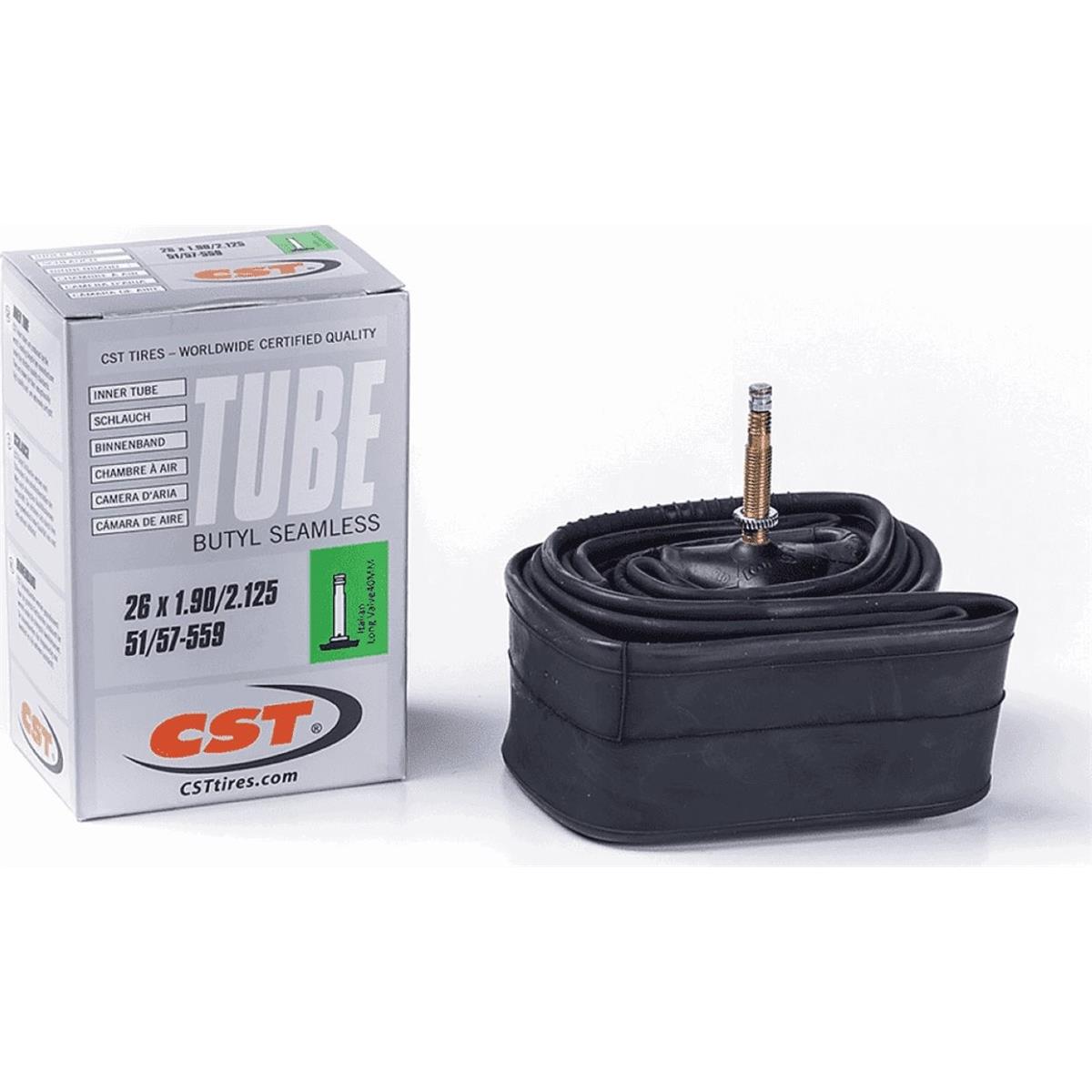 6933882565401 - CST 26x190 2125 Schlauch mit 40mm Regina Ventil für Fahrräder 6933882565401 - CST 26x190 2125 Schlauch mit 40mm Regina Ventil für Fahrräder