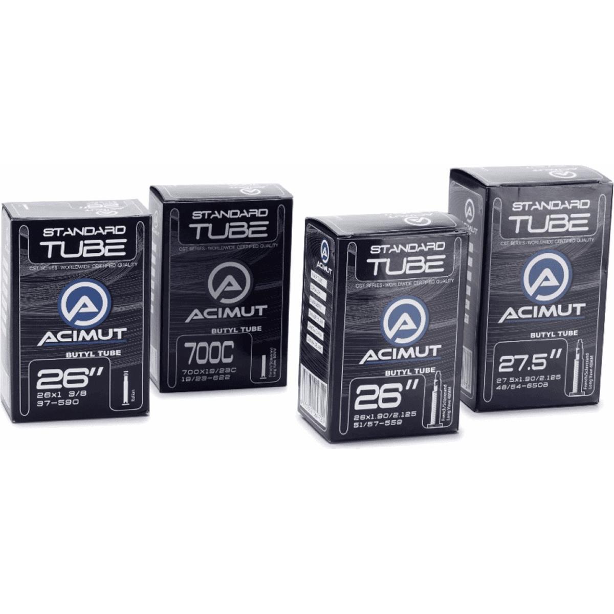 6933882569546 - ACIMUT 12 1 2 x 2 1 4 Schlauch mit Regina-Ventil 29mm Standard ETRTO 47-203 6933882569546 - ACIMUT 12 1 2 x 2 1 4 Schlauch mit Regina-Ventil 29mm Standard ETRTO 47-203