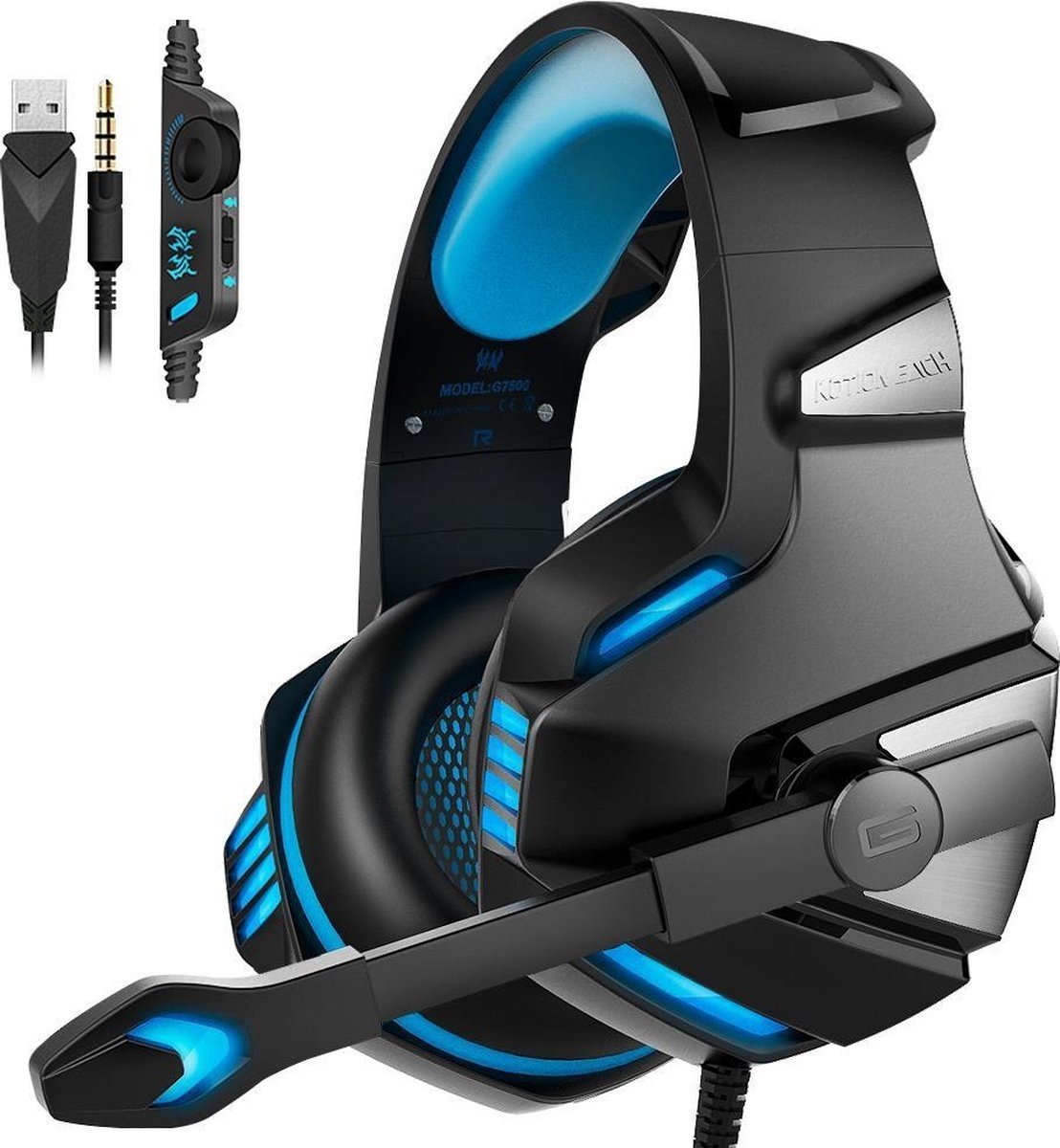 6935358010125 - V3-X PRO HD Gaming-Headset - (PS4 PC XBOX ONE Switch)