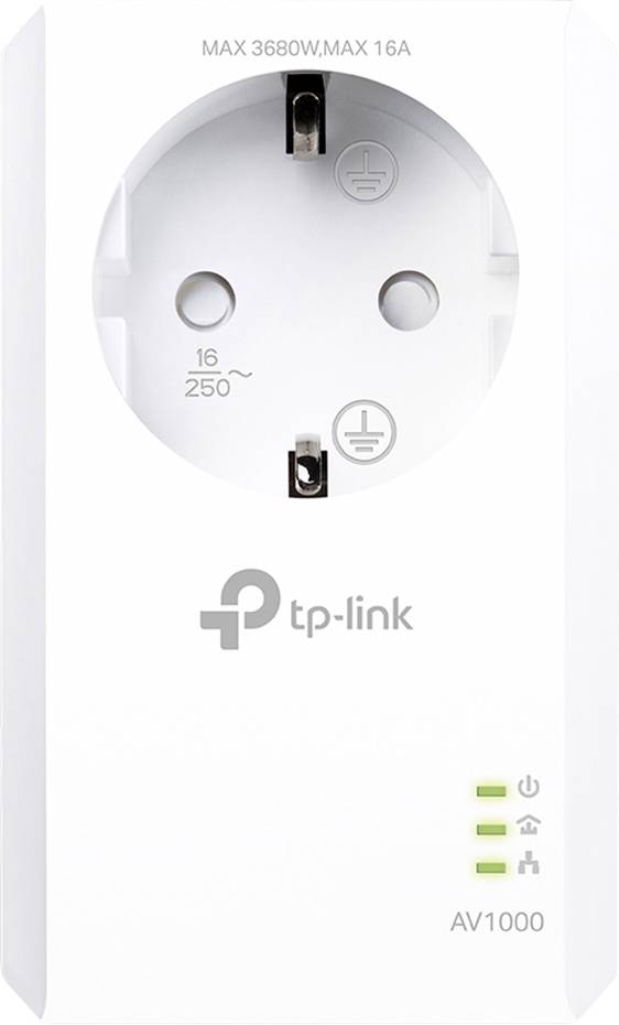 6935364010812 - Powerline TL-PA7017P AV1000 Gigabit Passthrough - Powerline Adapter 1GbE HomePlug AV (HPAV) HomePlug AV (HPAV) 20 IEEE 1901 - an Wandsteckdose anschließbar 6935364010812 - Powerline TL-PA7017P AV1000 Gigabit Passthrough - Powerline Adapter 1GbE HomePlug AV (HPAV) HomePlug AV (HPAV) 20 IEEE 1901 - an Wandsteckdose anschließbar