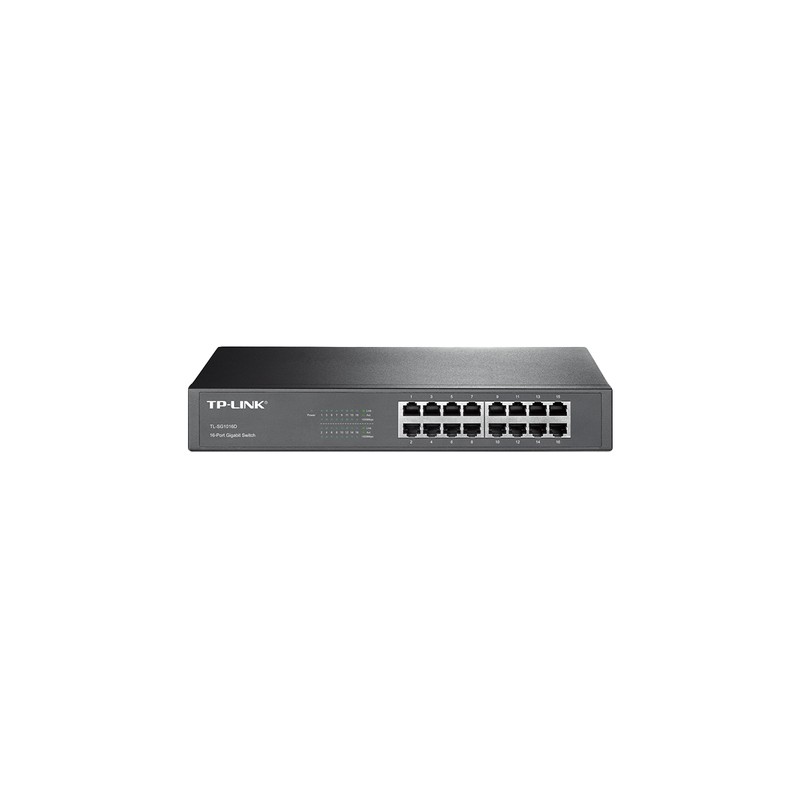 6935364020613 - TL-SG1016D 16-Port Gigabit Switch - Switch - 16 Anschlüsse - unmanaged