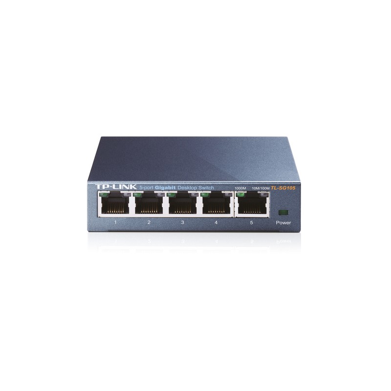 6935364021146 - TL-SG105 5-Port Metal Gigabit Switch - Switch - 5 Anschlüsse - unmanaged