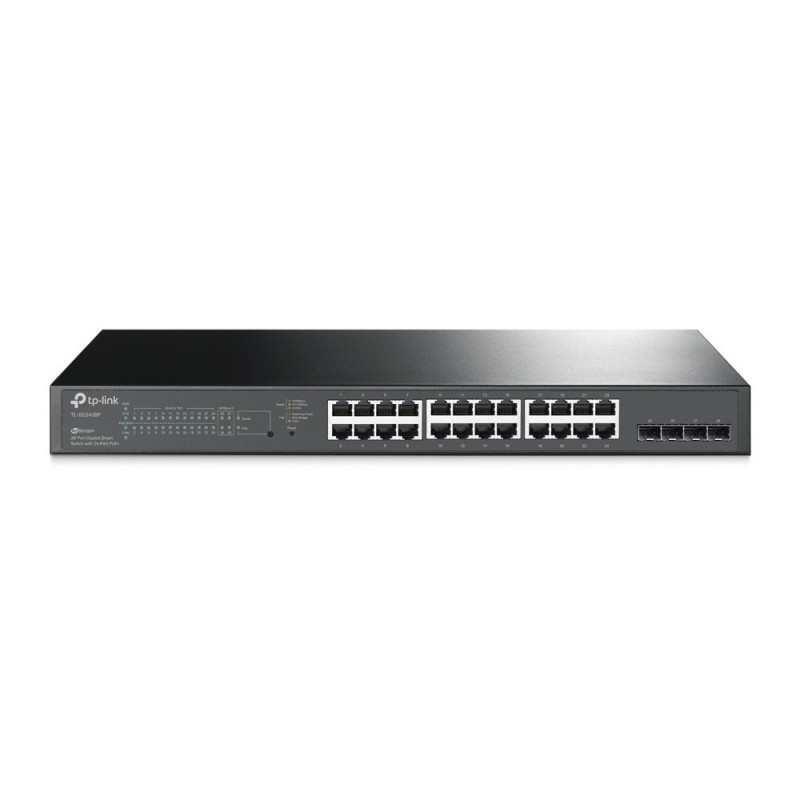 6935364030650 - TP-LINK Netzwerk-Switch Omada TL-SG2428P 24-Port Gigabit PoE+ L2 Smart Switch 4xSFP Netzwerk-Switches schwarz