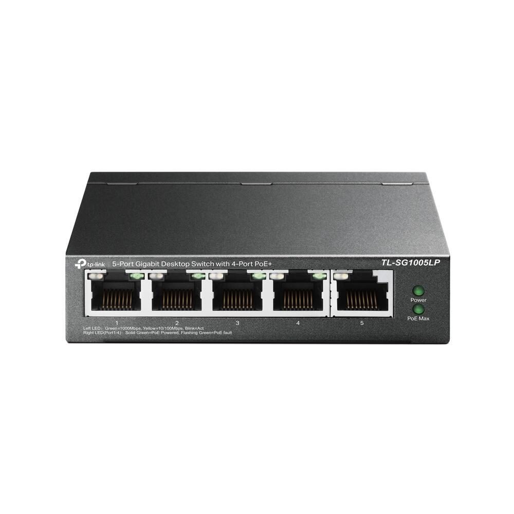 6935364052720 - TP-LINK TL-SG1005LP TL-SG1005LP - V1 Netzwerk Switch 5 Port 10   100   1000 MBit s PoE-Funktion