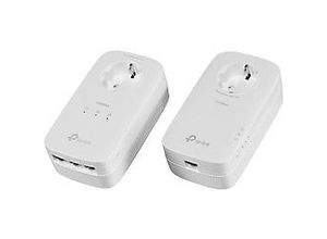 6935364084004 - TL-PA8033P KIT V4 - Starter Kit - Powerline Adapterkit 3-Port-Switch - 1GbE HomePlug AV (HPAV) HomePlug AV (HPAV) 20 IEEE 1901 - - an Wandsteckdose anschließbar - mit TL-PA8010P