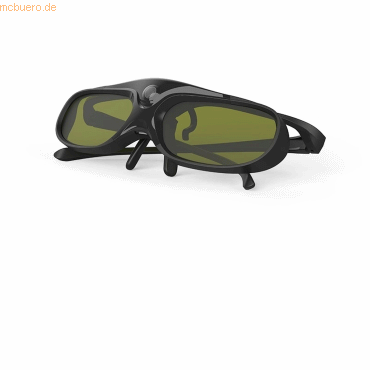 6935670512291 - XGIMI 3D Brille Neu - 60 h - 80 mA - Lithium Polymer (LiPo) - Schwarz - Kunststoff - 1 Stück(e) (G105L)