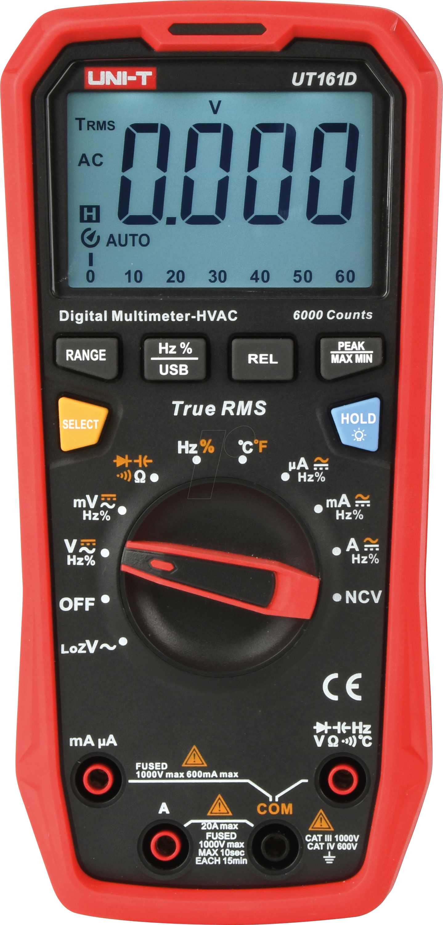 6935750516164 - UT 161D - Multimeter digital 6000 Counts USB Temperatur