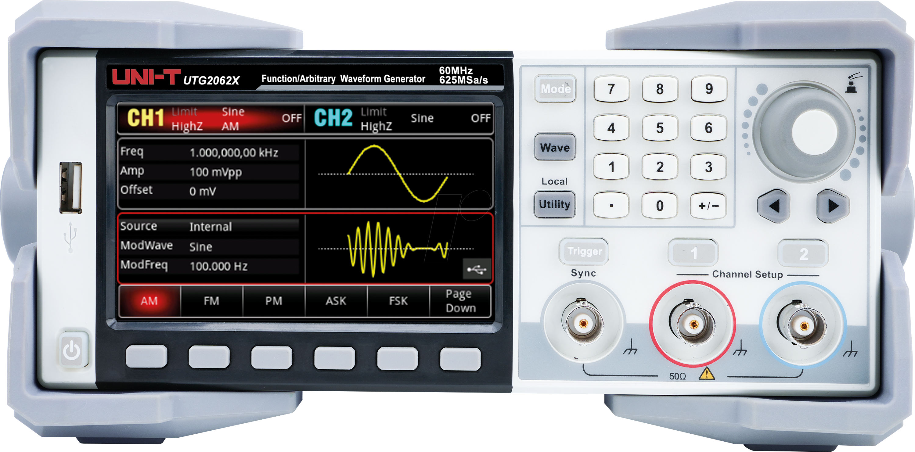 6935750520994 - UTG 2062X - Funktionsgenerator 60 MHz 2 Kanäle