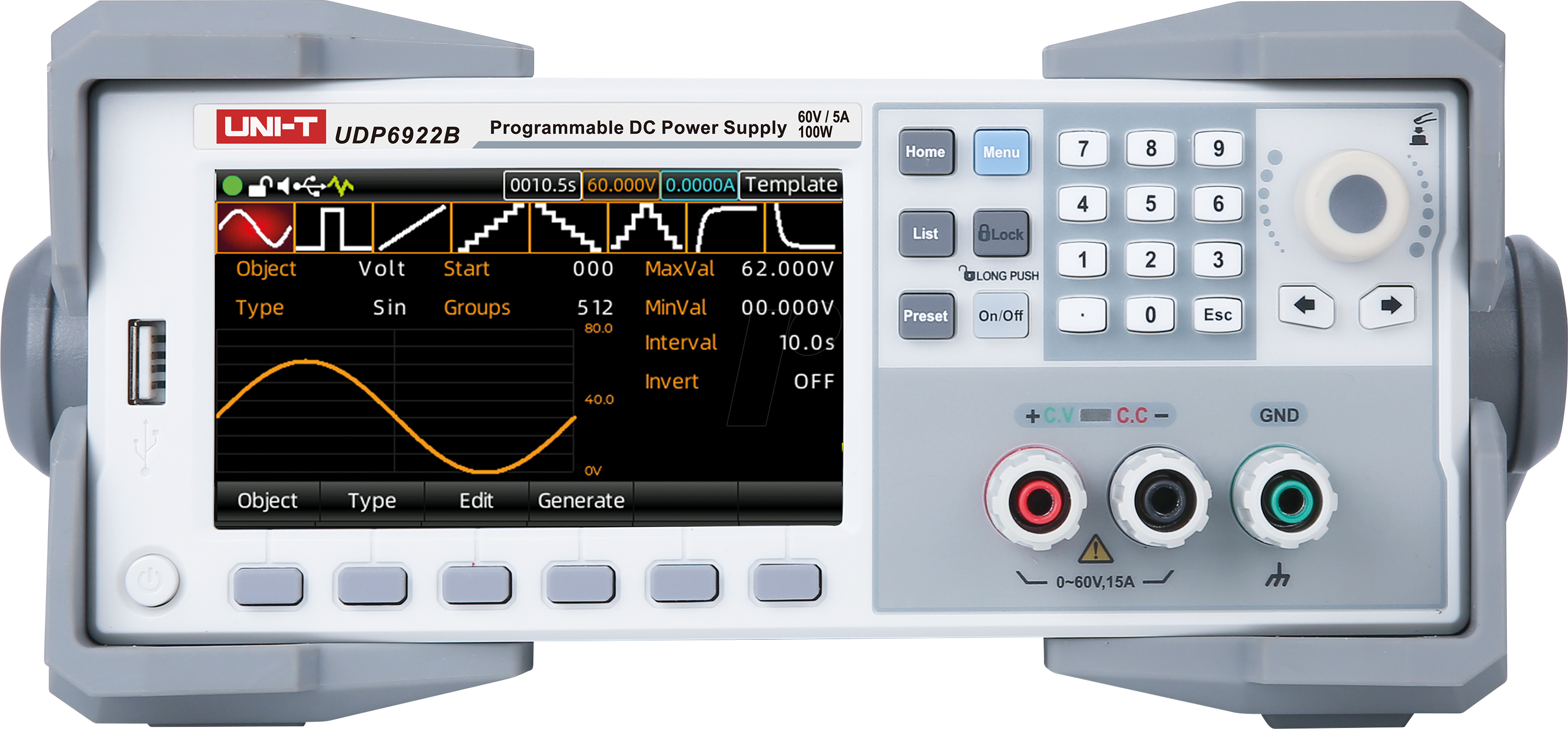 6935750569238 - UT DP6922B - Labornetzgerät UDP6922B 0-60 V 0-5 A 100 W 1 Kanal