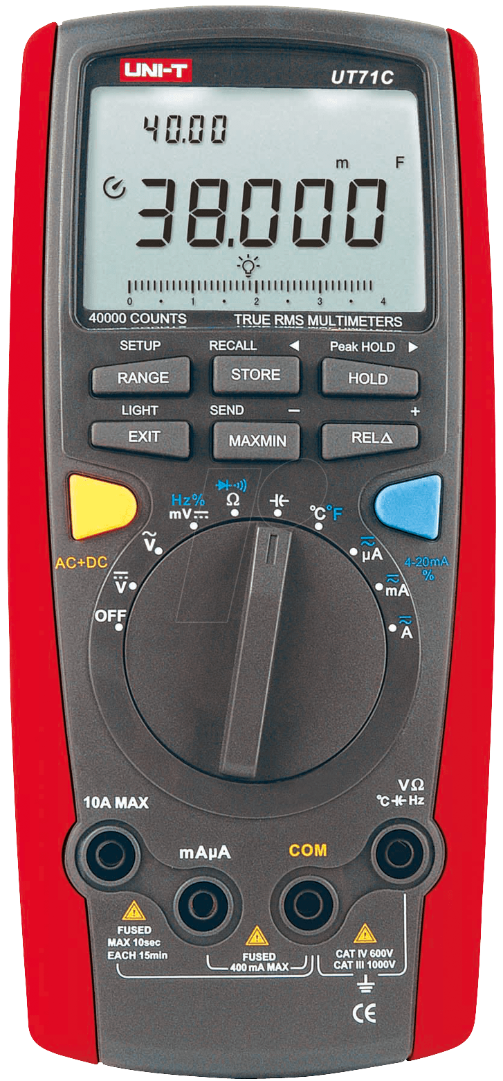 6935750571033 - UT 71C - Multimeter digital 40000 Counts TRMS