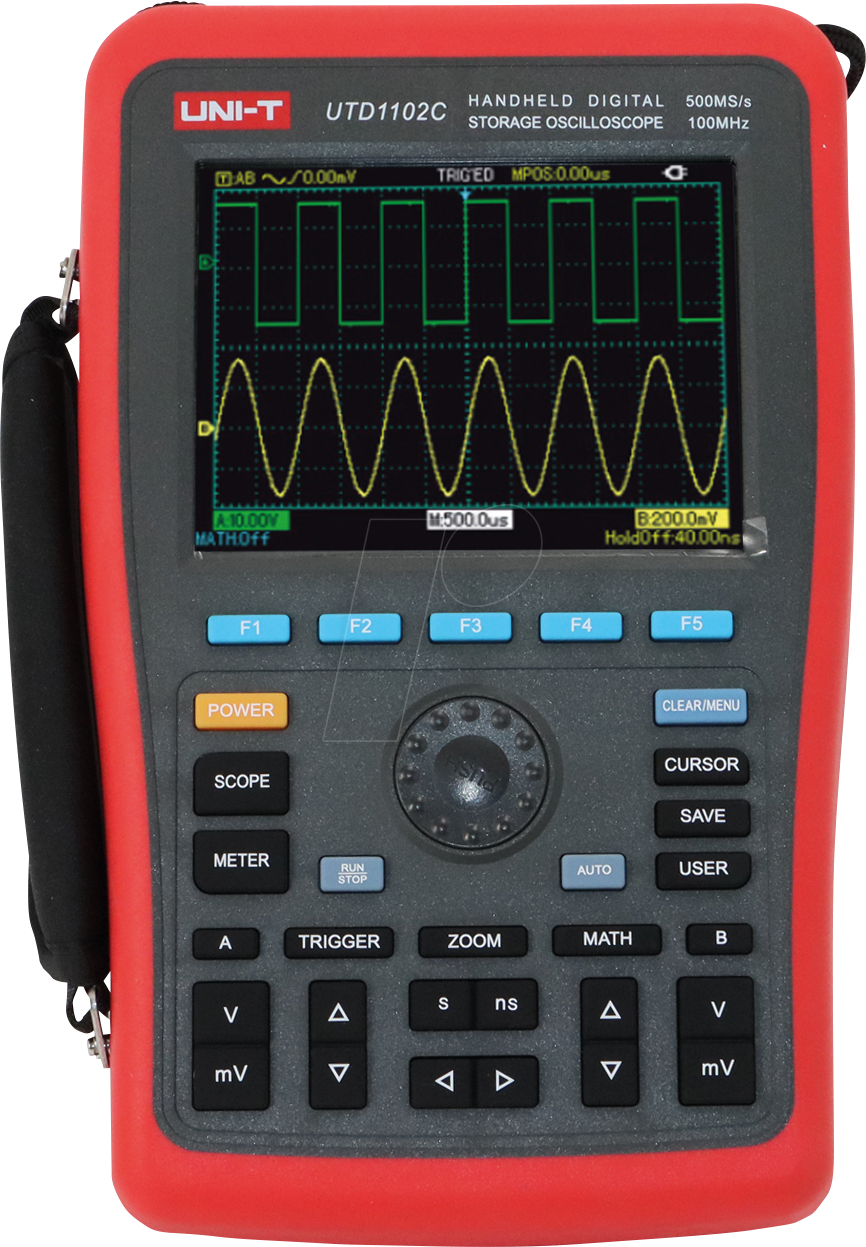6935750590058 - UTD 1102C - Handheld-Oszilloskop 100 MHz 2 Kanäle