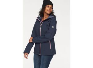 6936694362619 - Große Größen Softshelljacke marine Gr40