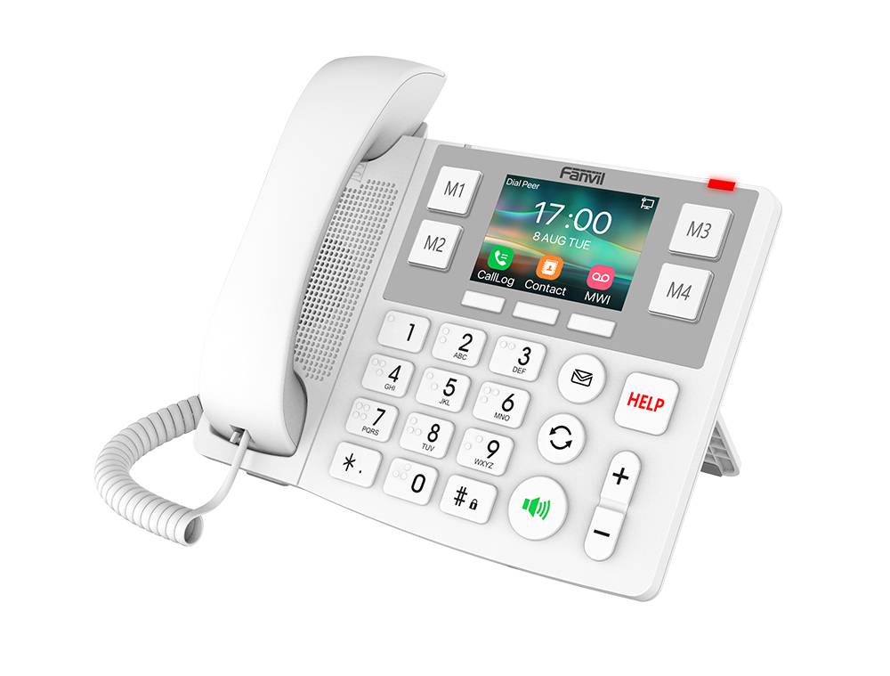 6937295604368 - X305 - IP-Großtasten-Telefon PoE Gigabit WLAN Bluetooth 2 SIP-Line 6937295604368 - X305 - IP-Großtasten-Telefon PoE Gigabit WLAN Bluetooth 2 SIP-Line