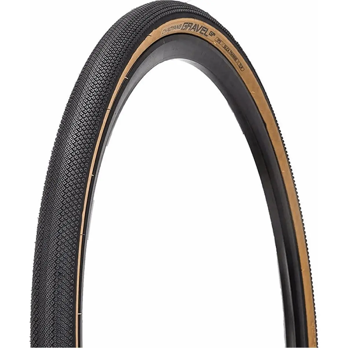 6938112671884 - Gravelreifen CHAOYANG GP 700x35 TLR Schwarz Beige Premium Line 60TPI 460g Tubeless Ready