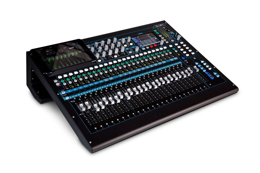 6938122240780 - Allen&Heath QU-24 Chrome Digitalmixer für Live und Studio Installation 24 Kanal