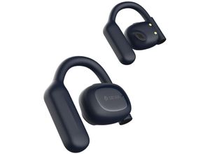 6938595387838 - Devia Kabellose Kopfhörer Over-Ear-Kopfhörer mit Bluetooth 53-Technologie Wireless Stereo 800 mAh Dunkelblau