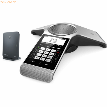 6938818303119 - CP930W - VoIP-Konferenzsystem - mit Bluetooth-Schnittstelle - IP-DECT - 8-Wege Anruffunktion - SIP SIP v2 SRTP