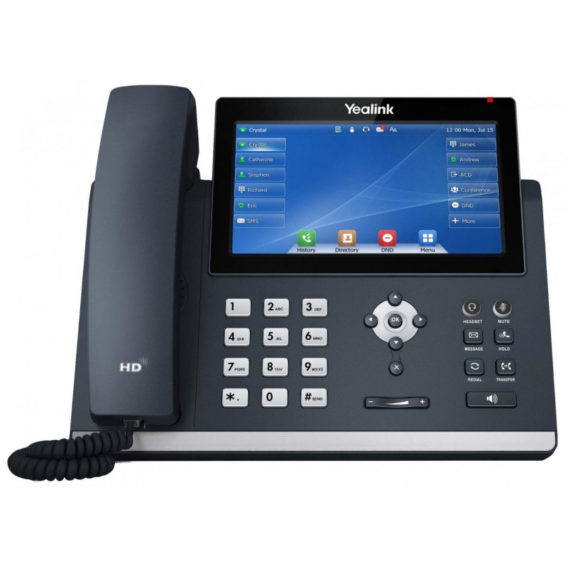 6938818304321 - SIP-T48U - VoIP-Telefon - dreiweg Anruffunktion - SIP SIP v2 SRTP - 16 Zeilen - Classic Gray (SIP-T48U)