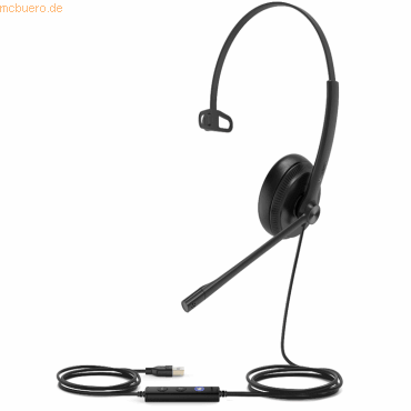 6938818307346 - UH34 Lite Mono Teams - Headset - On-Ear - kabelgebunden - USB - Schwarz