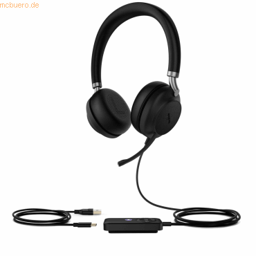 6938818308695 - UH38 Dual Teams - Headset - On-Ear - Bluetooth - kabellos kabelgebunden - USB-A