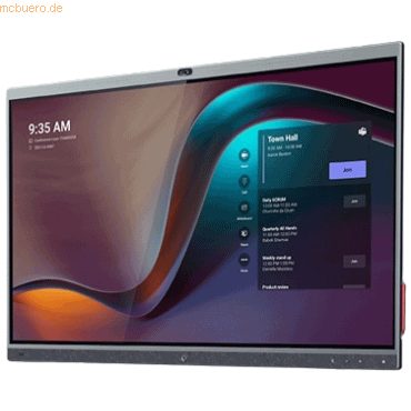 6938818310025 - MeetingBoard - 218 cm (86) Diagonalklasse LCD-Display mit LED-Hintergrundbeleuchtung - interaktiv - mit integriertes interaktives Whiteboard Touchscreen (Multi-Touch) 4K-Kamera und 16 Mikrofon-Array - 4K UHD (2160p) 3840 x 2160 - direk