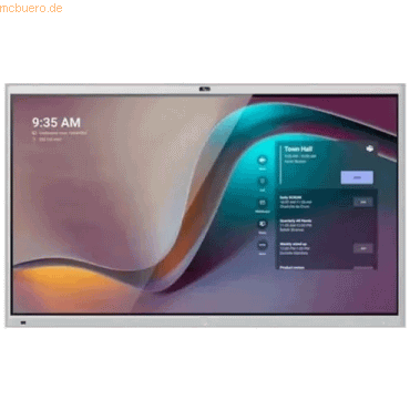 6938818312470 - MeetingBoard - 165 cm (65) Diagonalklasse LCD-Display mit LED-Hintergrundbeleuchtung - interaktiv - mit integriertes interaktives Whiteboard Touchscreen (Multi-Touch) 4K-Kamera und 16 Mikrofon-Array - 4K UHD (2160p) 3840 x 2160 - direk