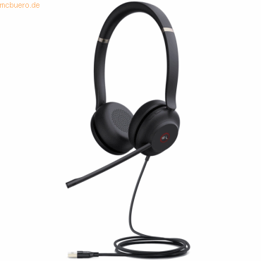 6938818315266 - UH37 Dual - Headset - On-Ear - kabelgebunden - USB - Geräuschisolierung