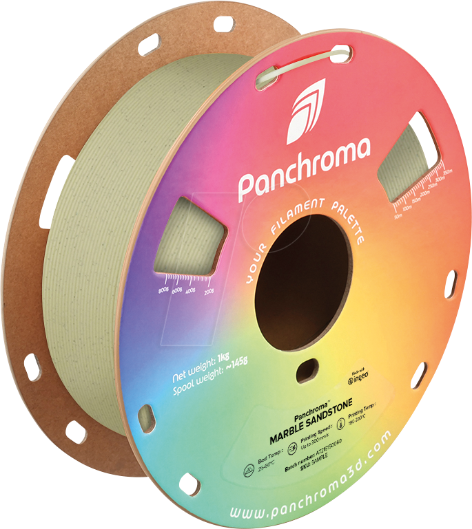 6938936714804 - POLYMAKER CA4003 - Filament Panchroma PLA Marble Sandstone 175 mm 1 kg 6938936714804 - POLYMAKER CA4003 - Filament Panchroma PLA Marble Sandstone 175 mm 1 kg