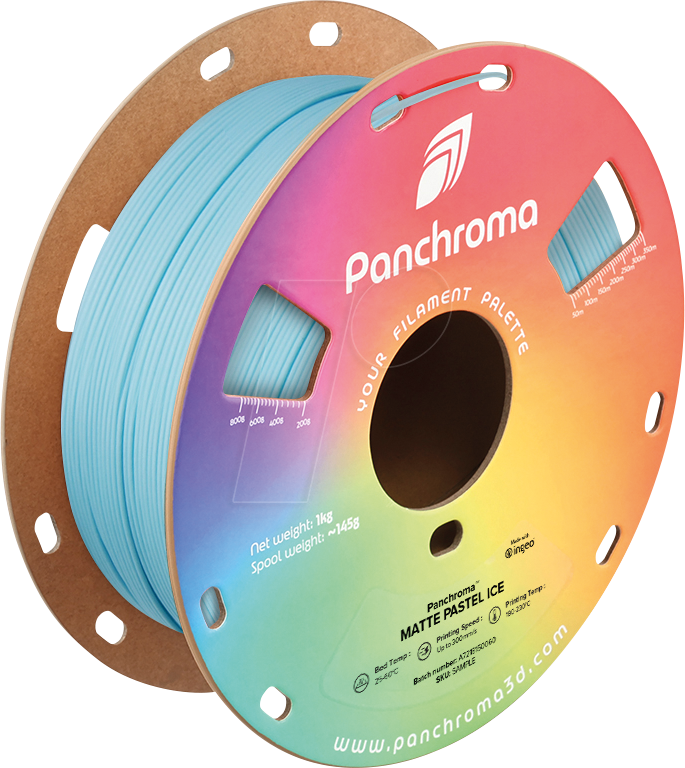 6938936715085 - POLYMAKER CA4031 - Filament Panchroma PLA Matte Pastel Pastel Ice 175 mm 1 kg